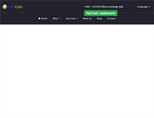 Tablet Screenshot of fair-coin.org